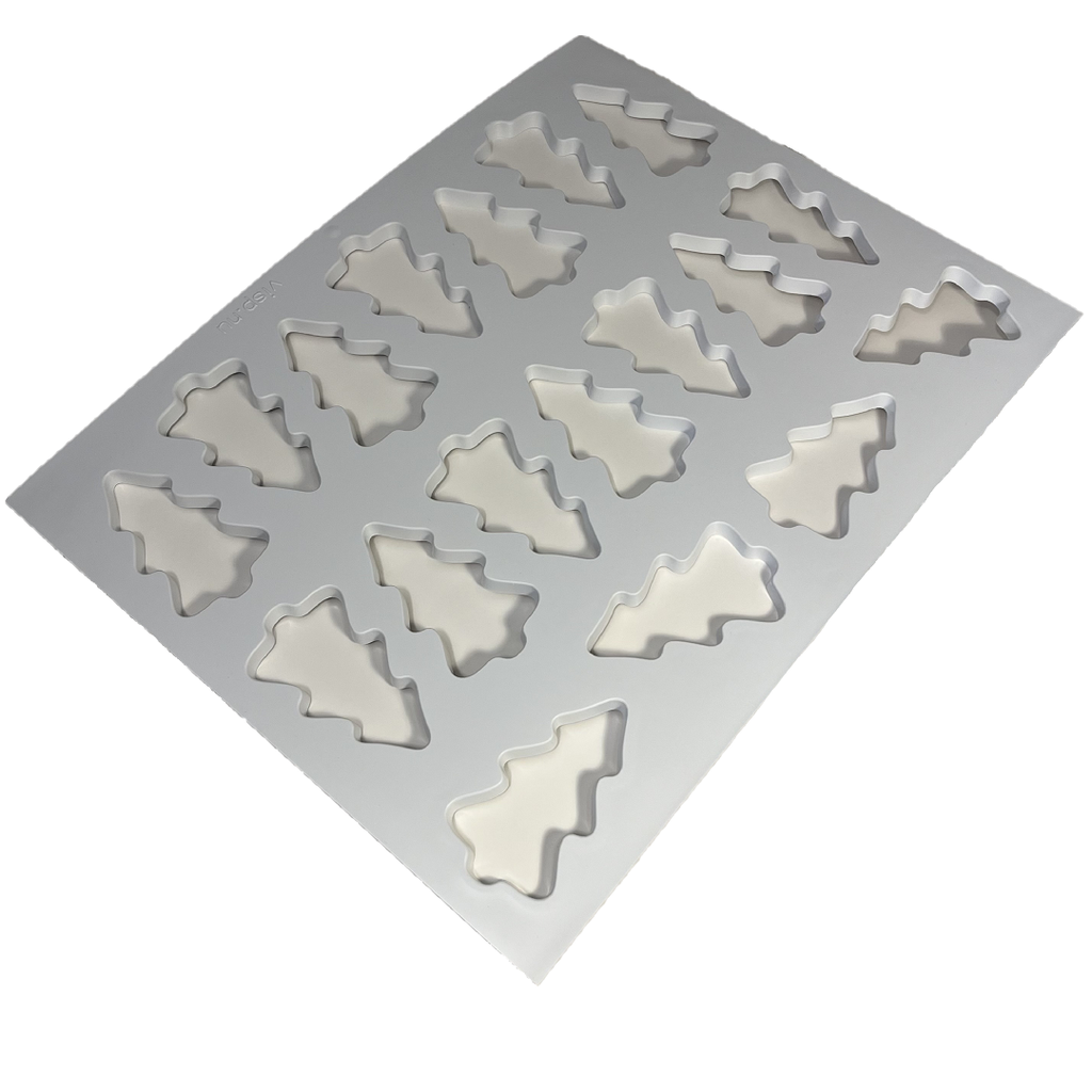 CUTTER 45x60 CHRISTMAS TREE 18st 125x70/60/42mm Plastic - 2st/paket