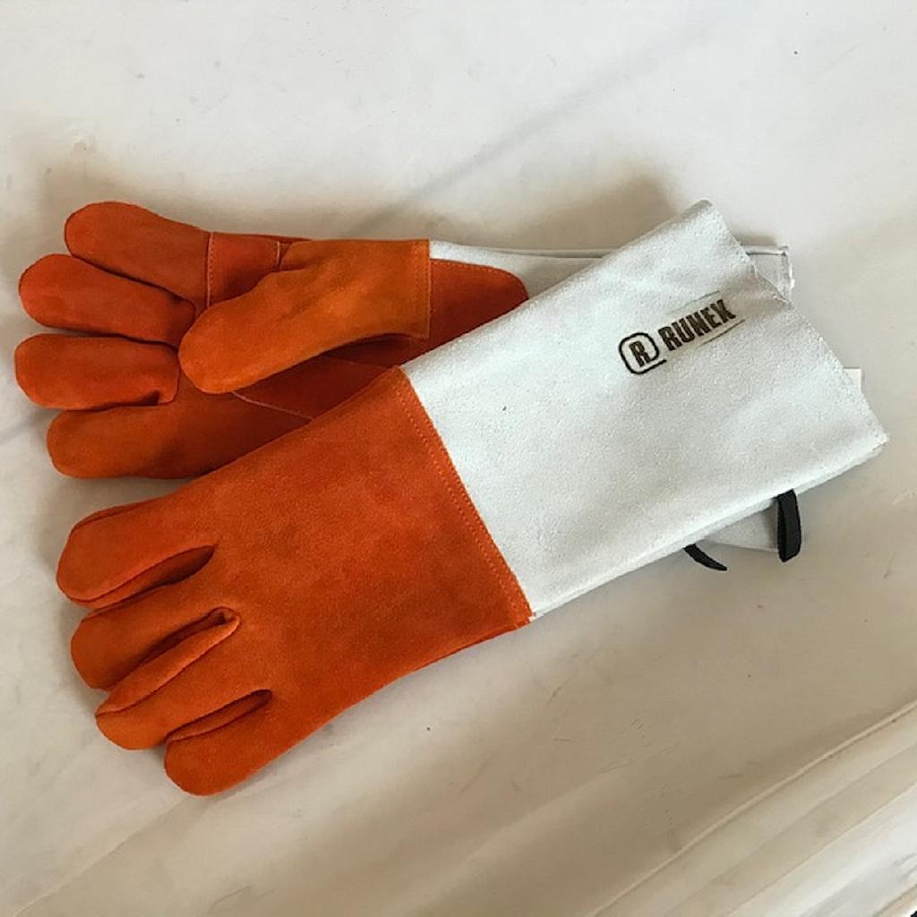 UGNSVANTAR 5 fingrar LÅNG MOCKA FÖRSTÄRKT 
