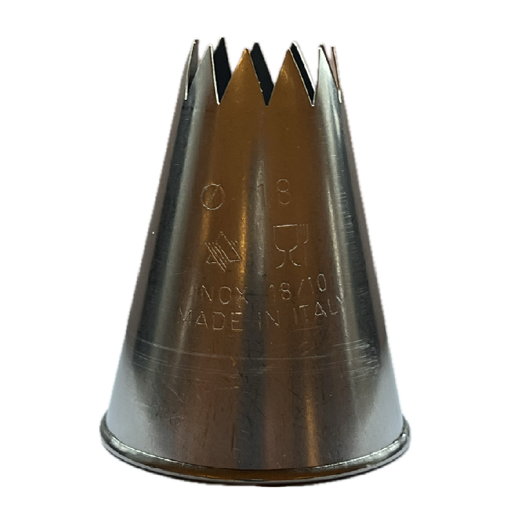 PIPING BAG NOZZLE STAR ø18mm