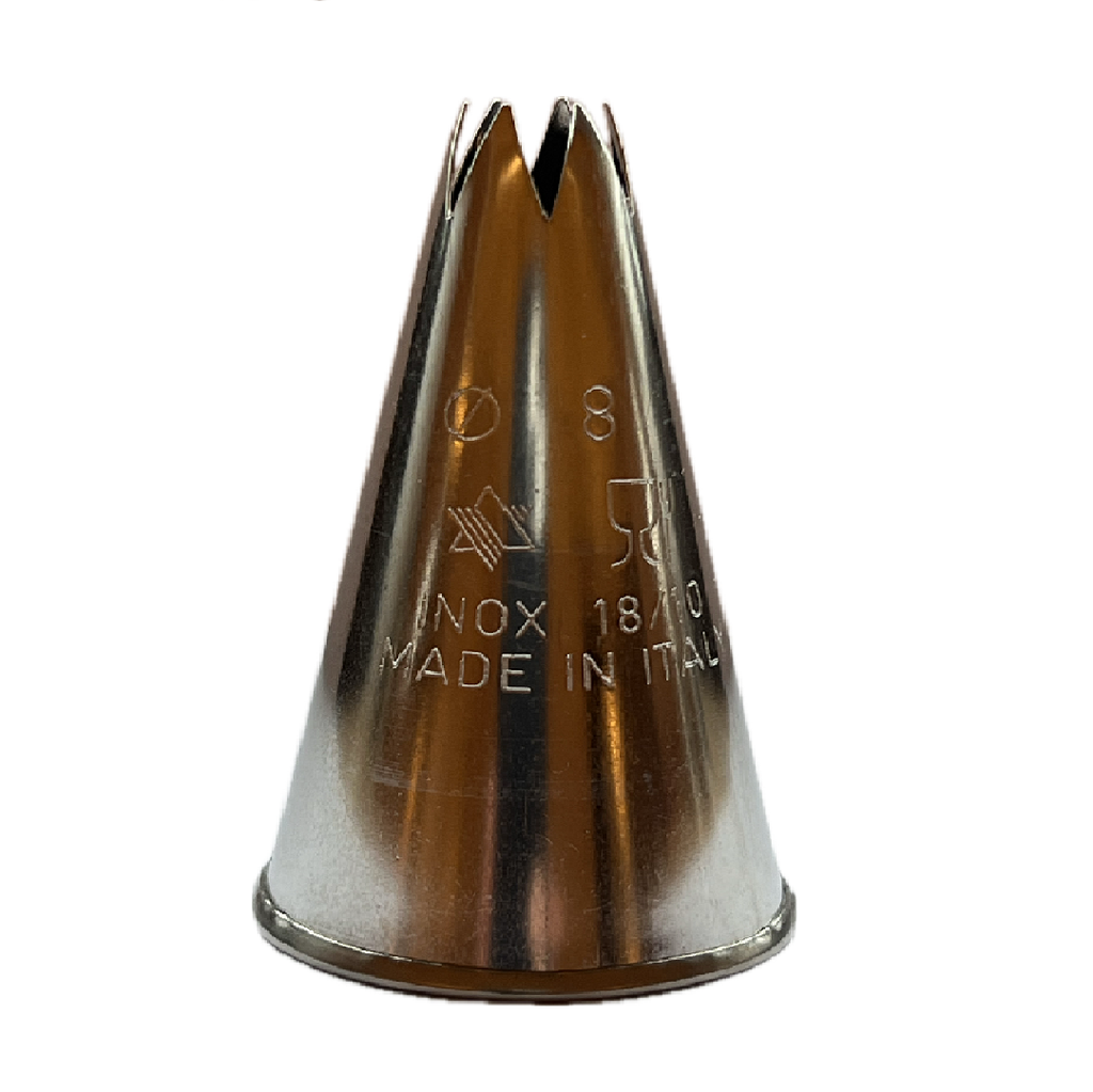 PIPING BAG NOZZLE STAR ø8mm