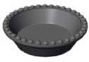 STEGEPLADE Pavoni Cookmatic RUND 8stk ø90x21mm