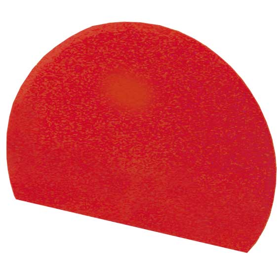 SKRABER 200x150mm HALVMÅNE