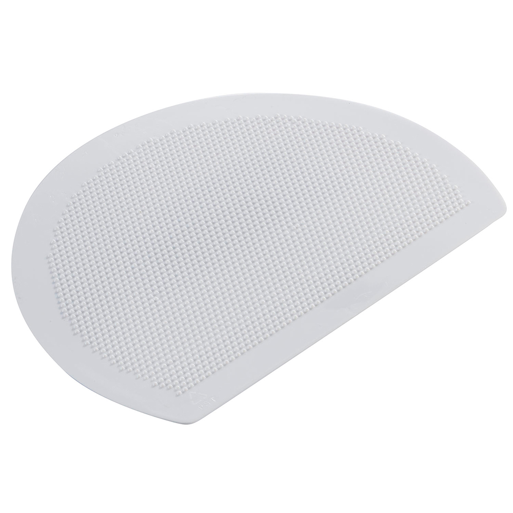 SKRABER 195x150mm HALVMÅNE 10-pak