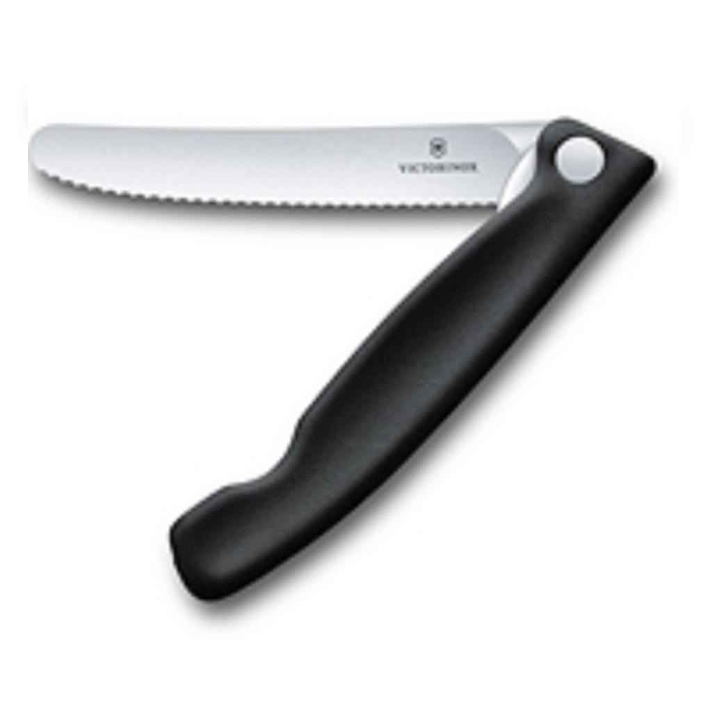 FOLDBAR KNIV 110mm Bølgeskær Rund spets VICTORINOX
