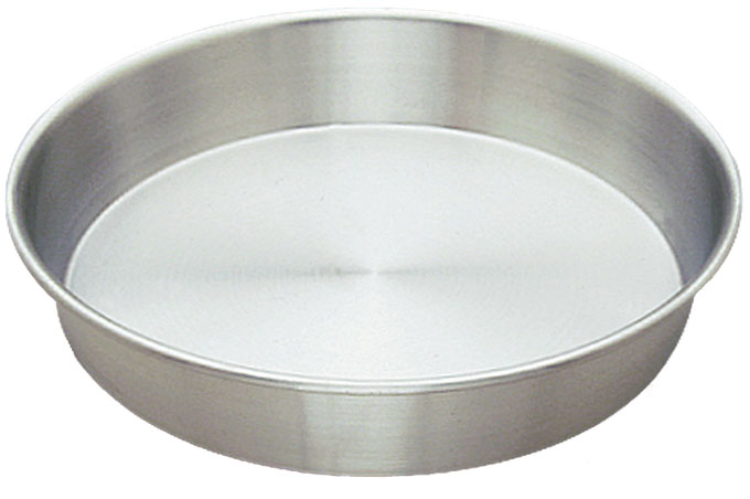 KAGEFORM PIEFORM RUND ø200/175x45mm Aluminium Falsad kant 