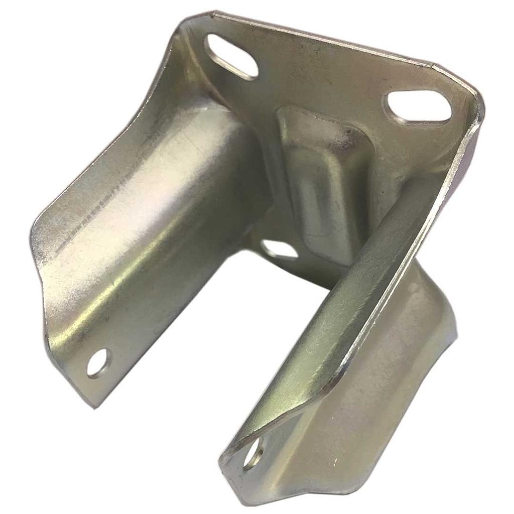 HJULBRAKETT ø100mm Brakettplate FAST Rustfritt stål 