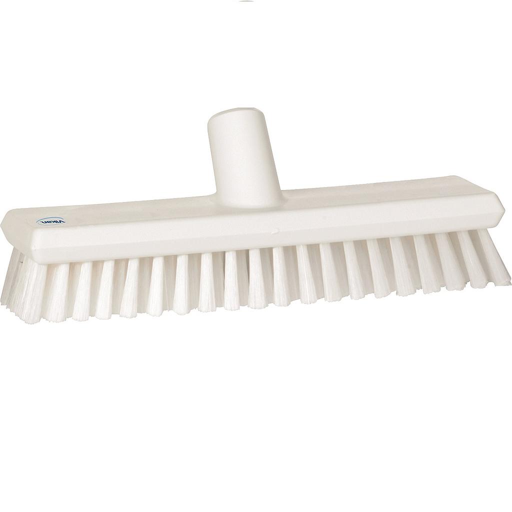 GULVSKRUBB 270mm Med vannforbindelse Medium HVIT 
