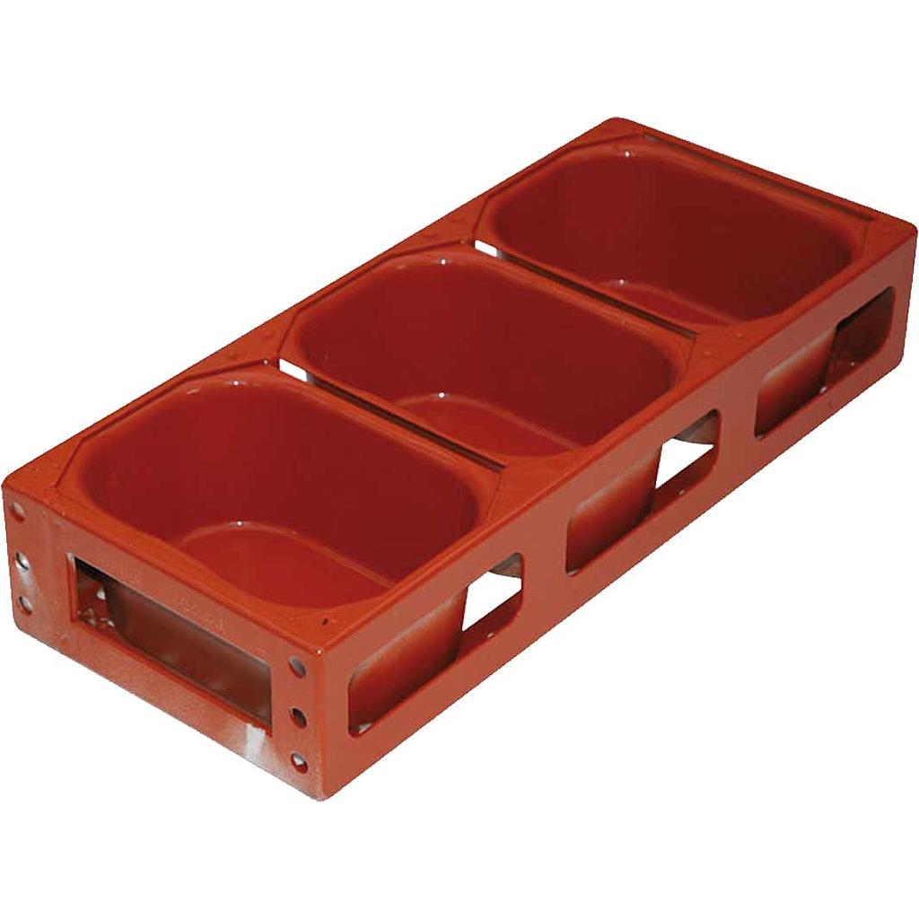 FORMSETT 47x25 3x2,9L DD-type 233mm FARMHOUSE 800g RilonElast