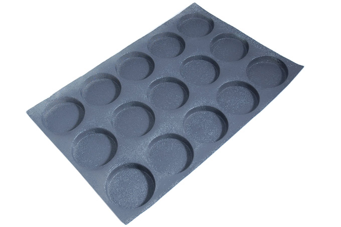 SILIKONMATTA 40x60 RUND 15st ø104mm 