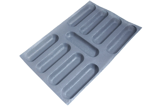 SILIKONMATTE 40x60 BAGUETTE 9stk 230mm 