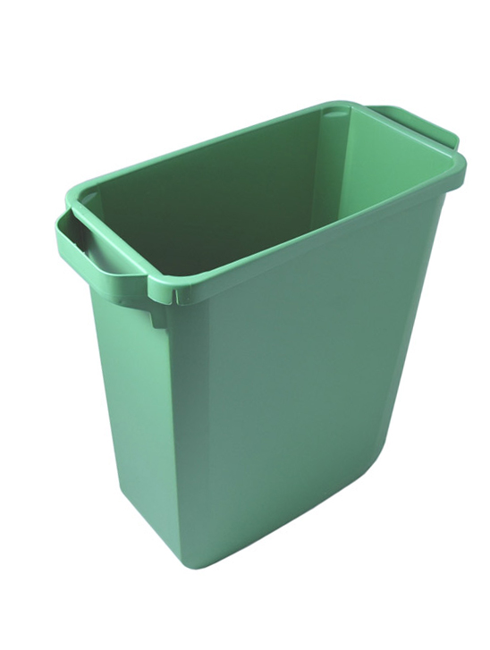BIN 60L RECTANGULAR GREEN