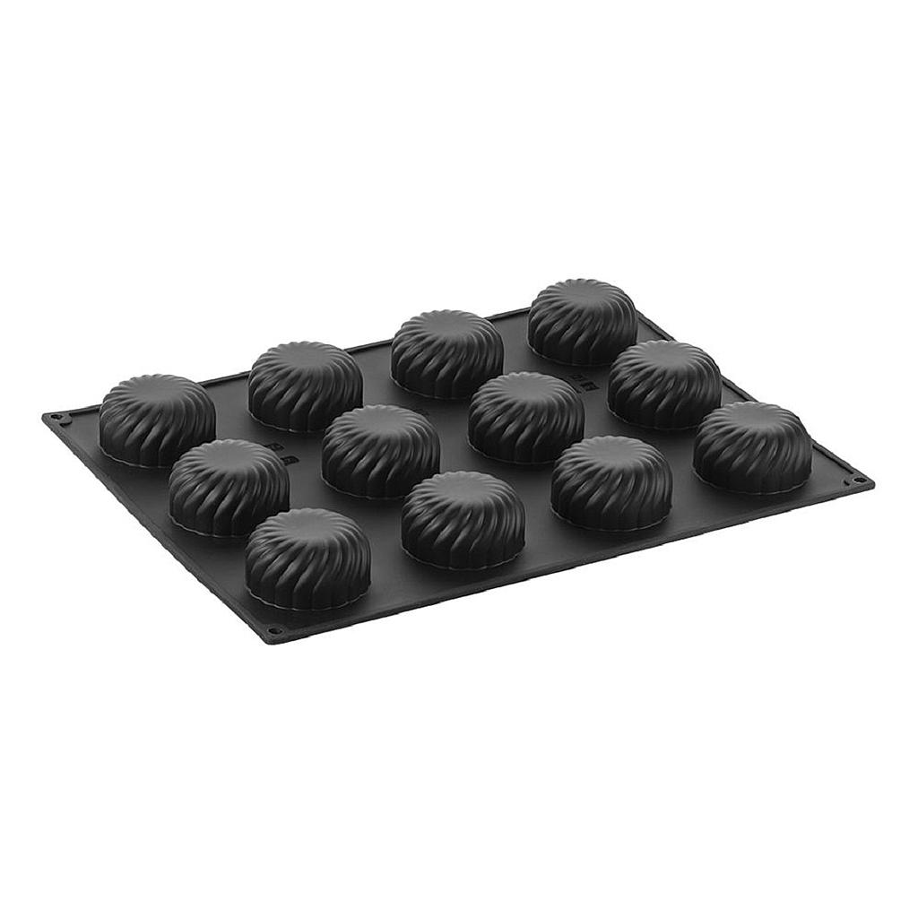 SILIKONEMÅTTE 30x40 CALEIDON 12stk ø66mm
