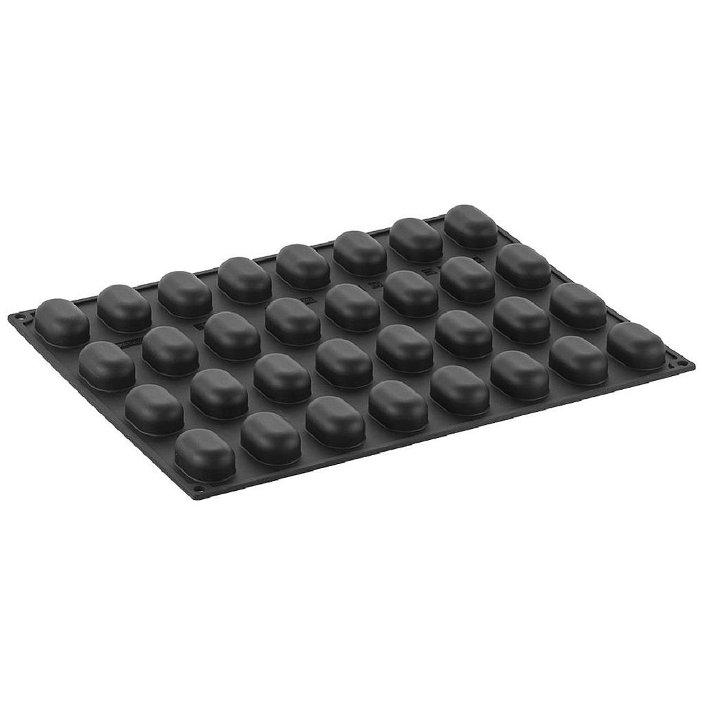 SILICONE MOULD 30x40 OVAL 32pcs 46mm