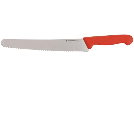 [SR-260701] BRÖDKNIV 250mm Tandad RÖD