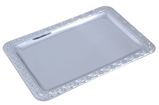 [LA-9153] UPPLÄGGNINGSFAT 350x240mm MÖNSTRAD KANT