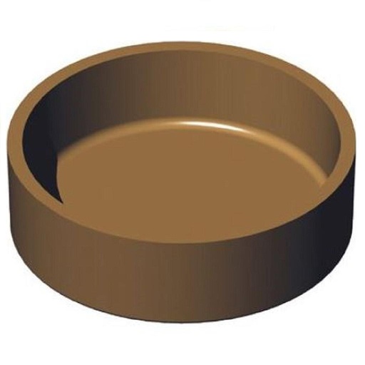 [PI-PIASTRA-56] STEGEPLADE Pavoni Cookmatic RUND 16stk ø68x20mm