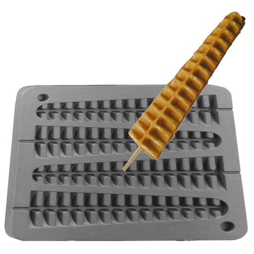 [EN-31-40759] STEKEPLATE LOLLY-ON-A-STICK 4 vaffel 'BakingSystem' **OUTLET**