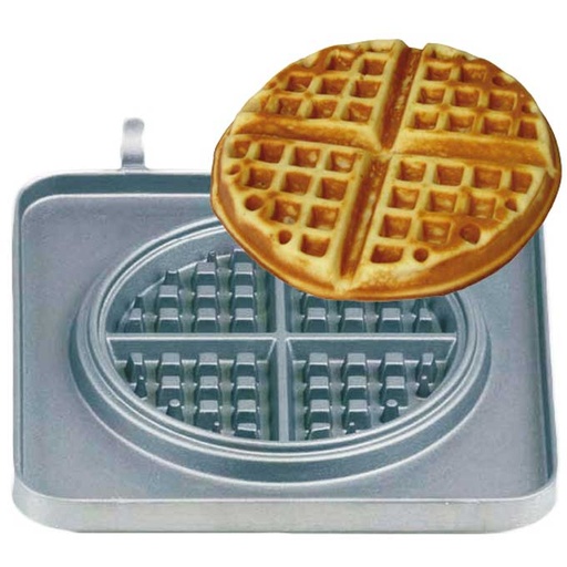 [EN-31-40733] STEKEPLATE BELGISK RUND 'BakingSystem' **OUTLET**