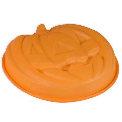 [PI-FRT128] SILICONE MOULD HALLOWEEN PUMPKIN ø240mm **OUTLET**