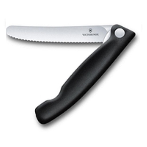 [VX-67833FB] FOLDEKNIV 110mm Sagtandet Rund spets VICTORINOX