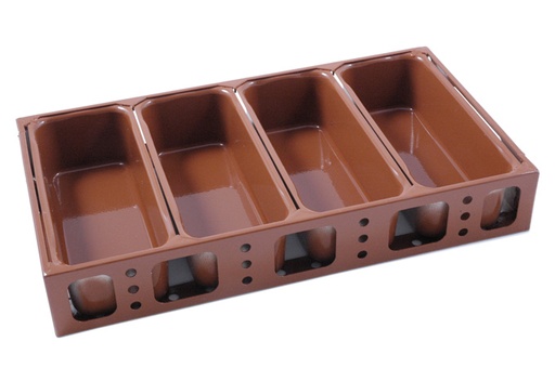 [DDRX-14767-re] FORMSET 50x24 4x1,7L DD-typ 220mm RilonElast