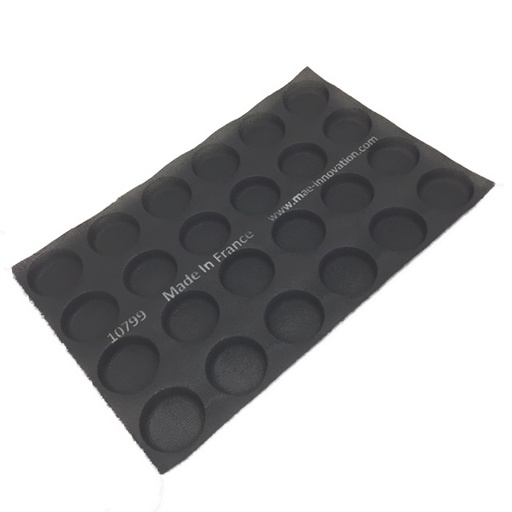 [MA-010799] SILIKONMATTE 40x60 RUND 24stk ø75mm