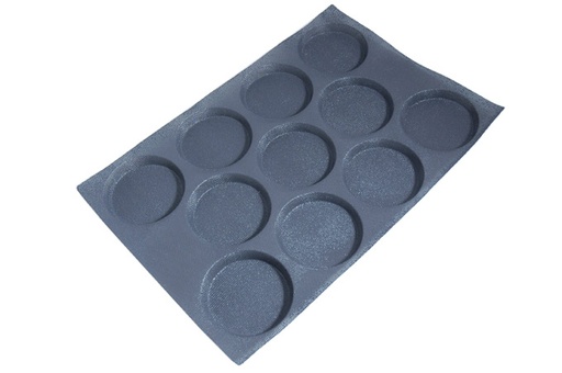[MA-010289] SILIKONEMÅTTE 40x60 RUND 11stk ø125mm 