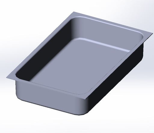 [STRX-14772] BRØDFORM 2,2L 280mm Dyptrukken FOCACCIA
